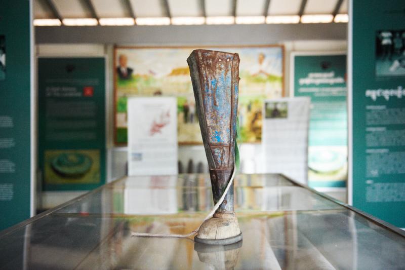 THE EIGHTH ISSUE OF FIHRM-AP - The Cambodian Landmine Museum: One Mine, One Life